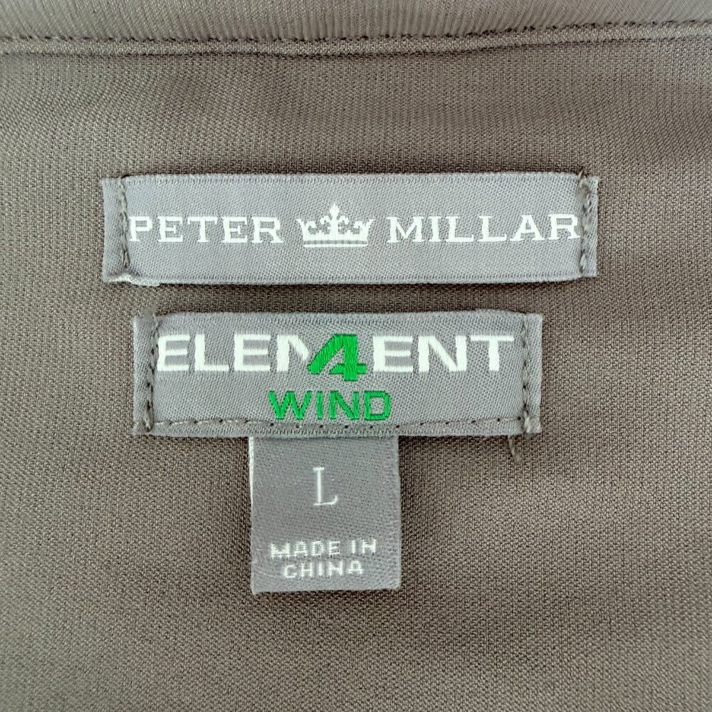 Peter Millar Element 4 Wind Block Golf Vest Mens L Casual Outdoors Beaver Creek - Picture 6 of 10